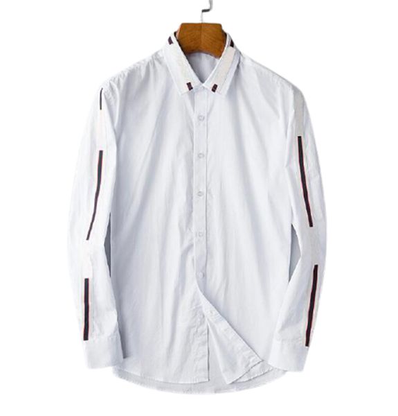 2023 spring and autumn fashion plaid shirt designer men's checked casual shirt long sleeve slim on striped business loose men's st, White;black
2023 spring and autumn fashion plaid shirt designer men's checked casual shirt long sleeve slim on striped business loose men's st, White;black