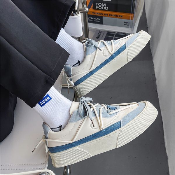 dress shoes autumn retro men vulcanized thick soled board platform male trainer chaussure hombre man walking casual 230225, Black
dress shoes autumn retro men vulcanized thick soled board platform male trainer chaussure hombre man walking casual 230225, Black