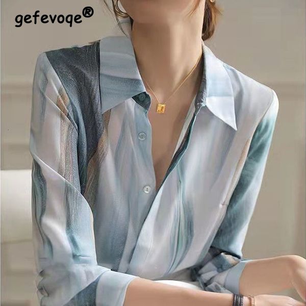 women's blouses shirts spring autumn korean gradient patchwork elegant fashion chiffon shirts long sleeve women casual office lady blou, White
women's blouses shirts spring autumn korean gradient patchwork elegant fashion chiffon shirts long sleeve women casual office lady blou, White