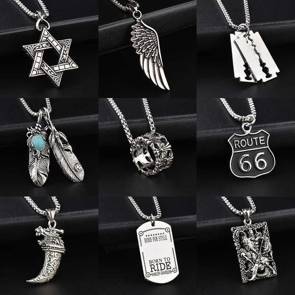 necklace male and female vibrato hip hop six star pendant sweater chain simple hip hop accessories., Silver
necklace male and female vibrato hip hop six star pendant sweater chain simple hip hop accessories., Silver