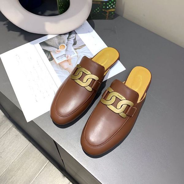 women's sandal designer beach beauty baotou flat shoes wear lazy fashion summer leisure comfortable leather office slippers, Black
women's sandal designer beach beauty baotou flat shoes wear lazy fashion summer leisure comfortable leather office slippers, Black
