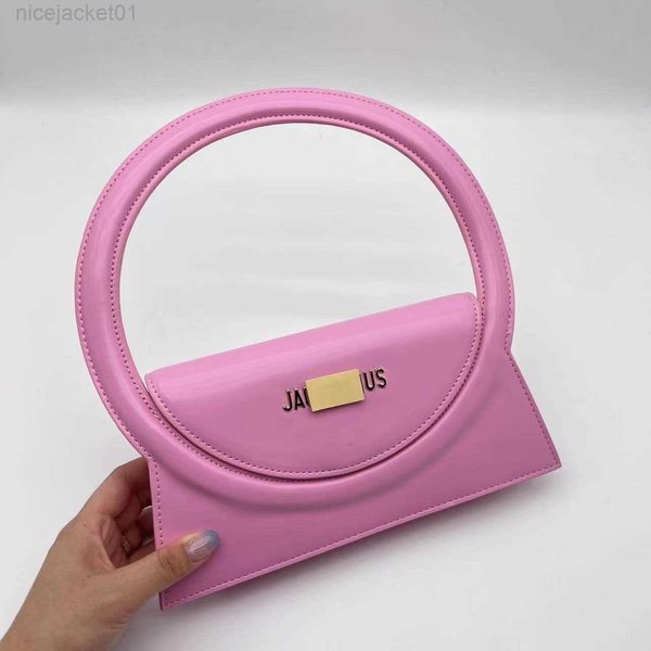 women's bag designer jacquemes fashion simple handbag french minority design trend messenger bag pink
women's bag designer jacquemes fashion simple handbag french minority design trend messenger bag pink
