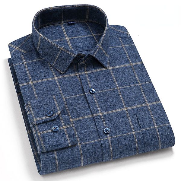 men's casual shirts pure cotton plaid regular fit long sleeve 100 for slim 230224, White;black
men's casual shirts pure cotton plaid regular fit long sleeve 100 for slim 230224, White;black