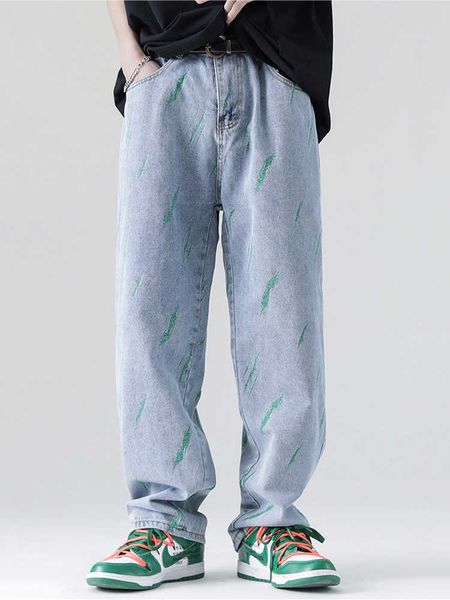 men's jeans men's clothing graffiti men's wide leg jeans casual men straight jeans fashion hip hop street loose pants boyfrie, Blue
men's jeans men's clothing graffiti men's wide leg jeans casual men straight jeans fashion hip hop street loose pants boyfrie, Blue