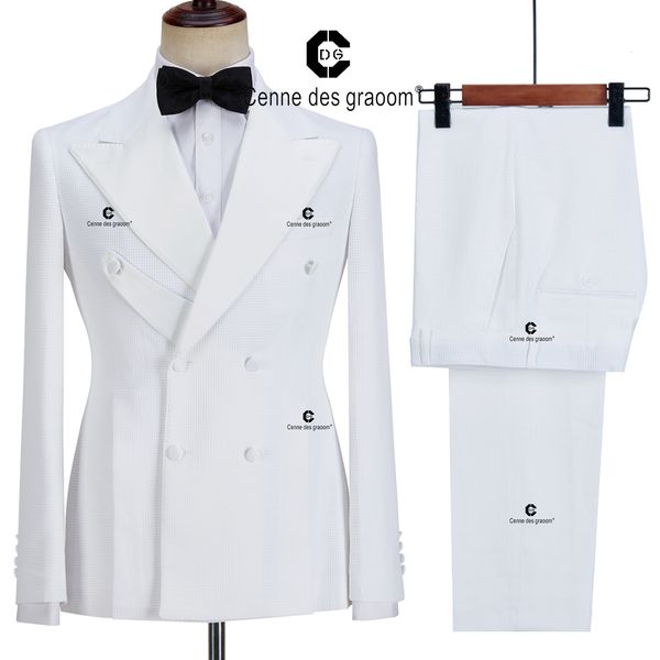 men's suits blazers cenne des graoom tuxedo suits for men white double breasted jacket blazer pants 2 pieces set wedding luxury groom p, White;black
men's suits blazers cenne des graoom tuxedo suits for men white double breasted jacket blazer pants 2 pieces set wedding luxury groom p, White;black