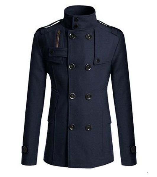 men' blends cotton coat spring 2023 slim handsome windbreaker business casual over jackets for men asian size 230225, Black
men' blends cotton coat spring 2023 slim handsome windbreaker business casual over jackets for men asian size 230225, Black