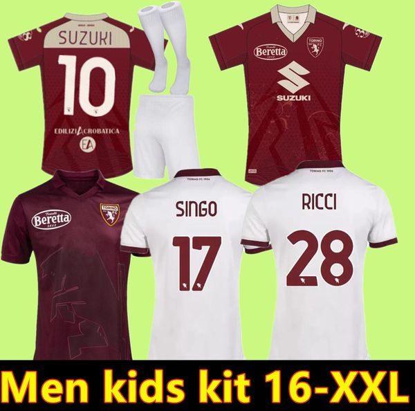 22 23 torino fc limited edition soccer jerseys 2022 2023 zaza ricci zima t. sanabria lukic pellegri singo seck home away 3rd football men ki, Black;yellow
22 23 torino fc limited edition soccer jerseys 2022 2023 zaza ricci zima t. sanabria lukic pellegri singo seck home away 3rd football men ki, Black;yellow