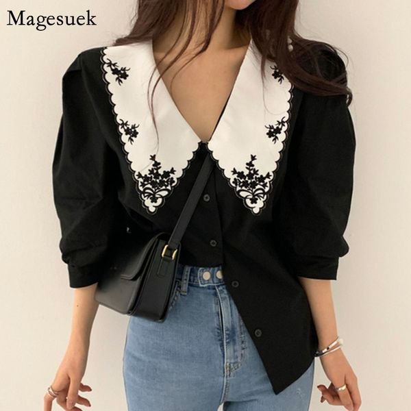 women's blouses shirts elegant white floral embroidery women shirts vintage blusas mujer de moda korean chic puff sleeve blouse clothes
women's blouses shirts elegant white floral embroidery women shirts vintage blusas mujer de moda korean chic puff sleeve blouse clothes