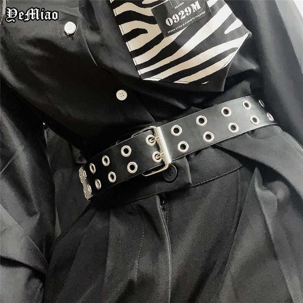 belts punk dark designer belt for women harajuku grunge mall goth double hole adjustable pu leather belt vintage emo y2k black belt l230225, Black;brown
belts punk dark designer belt for women harajuku grunge mall goth double hole adjustable pu leather belt vintage emo y2k black belt l230225, Black;brown