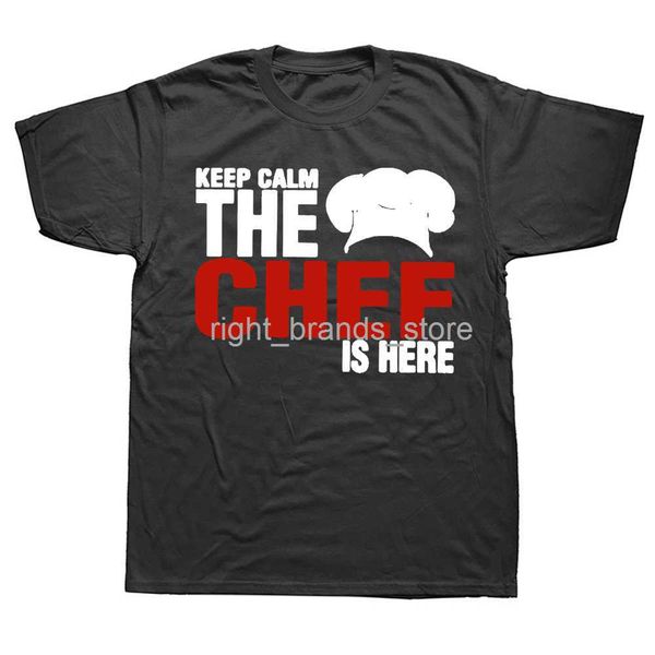 men's t-shirts kaus lucu keep calm the chef is here kaus dapur memasak lengan pendek katun kaus atasan pria kaus pria0225v23, White;black
men's t-shirts kaus lucu keep calm the chef is here kaus dapur memasak lengan pendek katun kaus atasan pria kaus pria0225v23, White;black