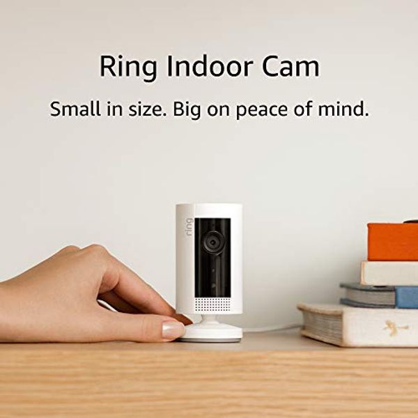 ring indoor cam, compact plug-in hd security camera with two-way talk, white, works with alexa 2-pack
ring indoor cam, compact plug-in hd security camera with two-way talk, white, works with alexa 2-pack