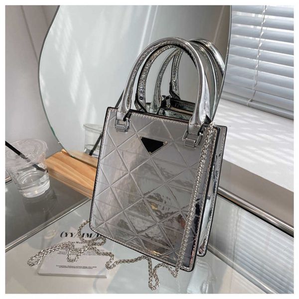 luxury fashion bag spring and summer new style fried street shining women's western style handbag one shoulder oblique straddle baghigh 
luxury fashion bag spring and summer new style fried street shining women's western style handbag one shoulder oblique straddle baghigh