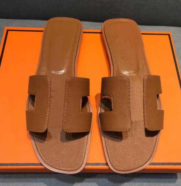 luxury designer leather ladies sandals summer flat shoes fashion beach women slippers h 23, Black
luxury designer leather ladies sandals summer flat shoes fashion beach women slippers h 23, Black