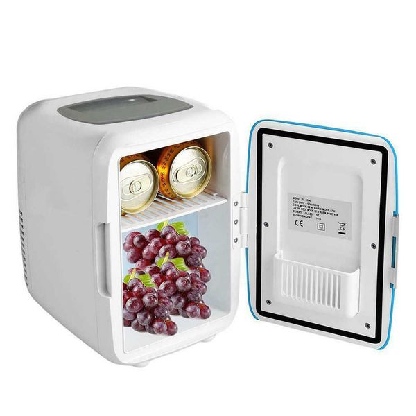 4l mini car fridge travel er portable camping driving small refrigerator r230225