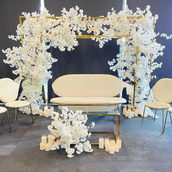 shiny gold 3pcs furniture props backdrops wedding decoration hall party large flower arch with dessert snack cake table welcome sign shelf
shiny gold 3pcs furniture props backdrops wedding decoration hall party large flower arch with dessert snack cake table welcome sign shelf