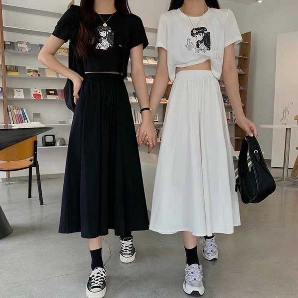 skirts midi skirts women simple solid leisure loose plus size long skirt korean style elastic-weight a-line dent streetwear trendy l230224, Black
skirts midi skirts women simple solid leisure loose plus size long skirt korean style elastic-weight a-line dent streetwear trendy l230224, Black