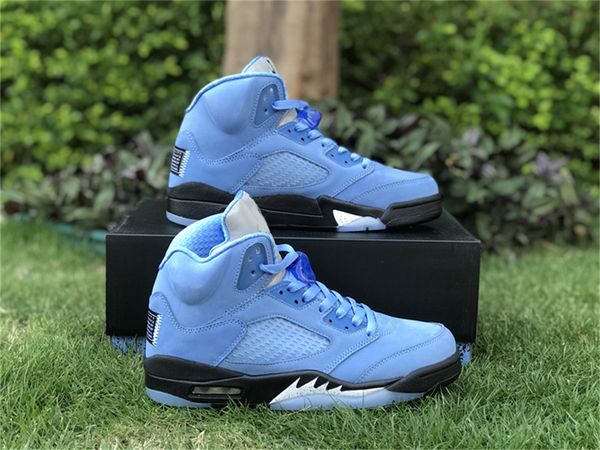 2023 release 5 unc university blue/black-white authentic casual basketball shoes with original box
2023 release 5 unc university blue/black-white authentic casual basketball shoes with original box