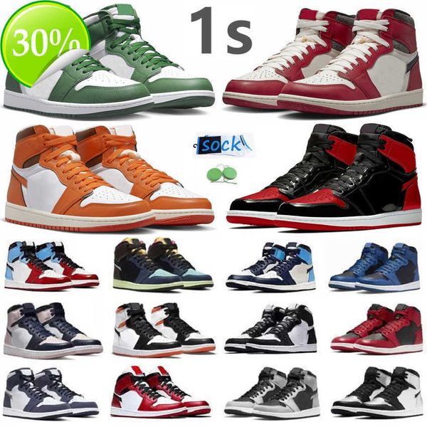 1 1s mens basketball shoes sneaker lost found gorge green yellow toe starfish bred patent dark mocha grey fog denim newstalgia toe men women
1 1s mens basketball shoes sneaker lost found gorge green yellow toe starfish bred patent dark mocha grey fog denim newstalgia toe men women