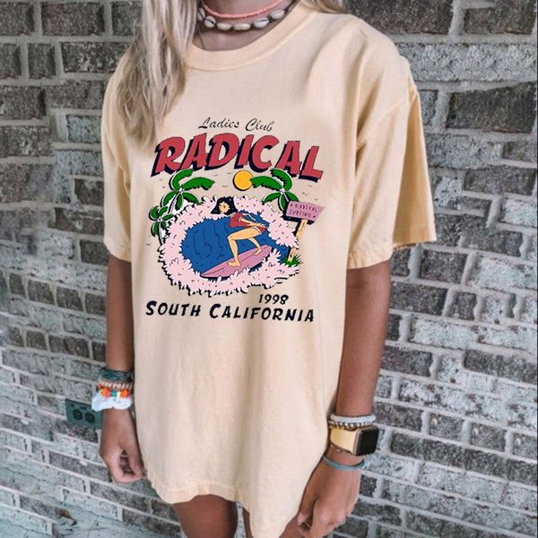 women's tshirt 1pcs radical south california animals tshirts soft cotton summer women tees streetwear easy fit femme vestidos drop 2302, White
women's tshirt 1pcs radical south california animals tshirts soft cotton summer women tees streetwear easy fit femme vestidos drop 2302, White