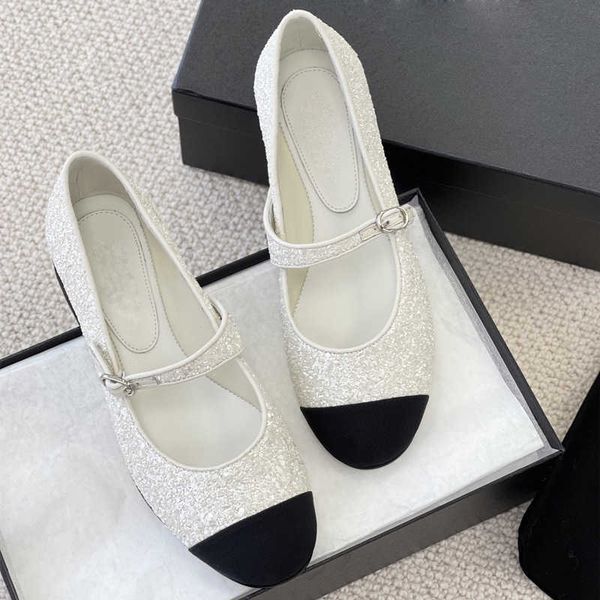 shoes summer 2023 single women's flat leather little fragrance mary jane ballet shoes comfortable sequins shallow mouth fairy, Black
shoes summer 2023 single women's flat leather little fragrance mary jane ballet shoes comfortable sequins shallow mouth fairy, Black