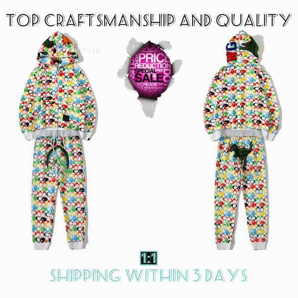craftsmanship mens hoodies suit apes hoodie designer jacket shark pullover tiger full zip color harajuku sweatshirt fashion co-branding camo, Black
craftsmanship mens hoodies suit apes hoodie designer jacket shark pullover tiger full zip color harajuku sweatshirt fashion co-branding camo, Black