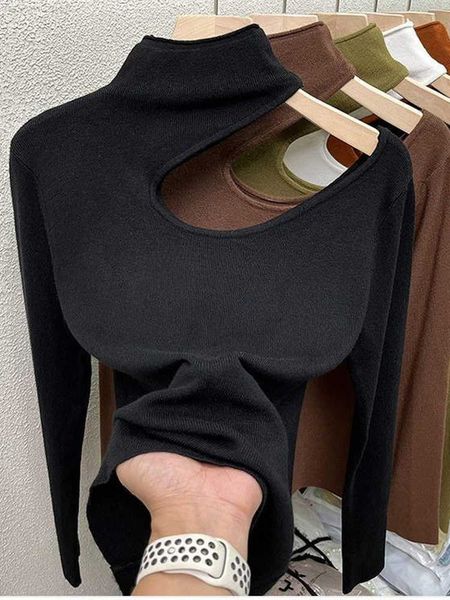 t shirt women kinitted slim elasticity t-shirt woman clothes female long sleeve women's tube knit canale oversized y2k 0225, White
t shirt women kinitted slim elasticity t-shirt woman clothes female long sleeve women's tube knit canale oversized y2k 0225, White