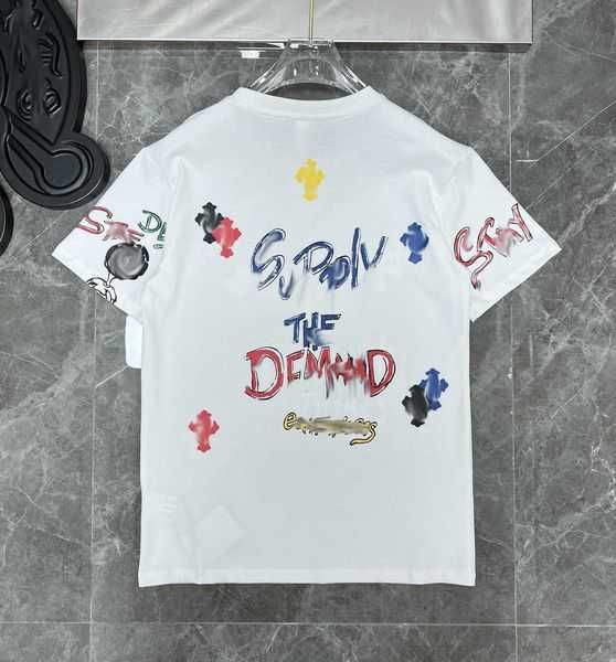 luxury fashion men's t shirt ch brand chromes tees designer women sanskrit letter couple t-shirt sweatshirt horseshoe flower heart 2jw, Black
luxury fashion men's t shirt ch brand chromes tees designer women sanskrit letter couple t-shirt sweatshirt horseshoe flower heart 2jw, Black