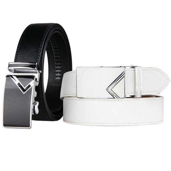 belts new arrival white black men belts automatic alloy buckle male belt genuine cowskin leather golf belt plus size 130cm l230225, Black;brown
belts new arrival white black men belts automatic alloy buckle male belt genuine cowskin leather golf belt plus size 130cm l230225, Black;brown