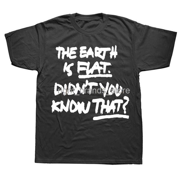 men's t-shirts novelty awesome the earth is flat tidakkah anda tahu bahwa kaus grafis katun lengan pendek hadiah ulang tahun kaus gaya, White;black
men's t-shirts novelty awesome the earth is flat tidakkah anda tahu bahwa kaus grafis katun lengan pendek hadiah ulang tahun kaus gaya, White;black