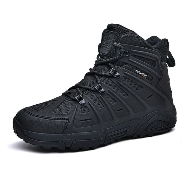 outdoor combat anti-skid tactical boots military boots as training shoes outdoor desert mountaineering high-shoes 032, Black
outdoor combat anti-skid tactical boots military boots as training shoes outdoor desert mountaineering high-shoes 032, Black