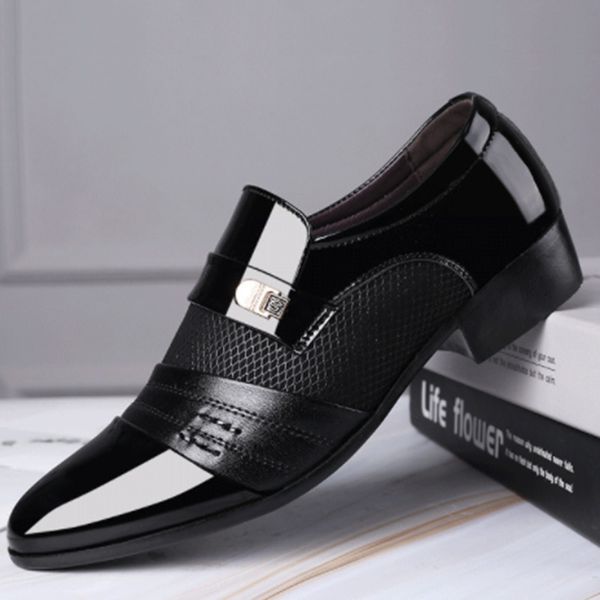 dress shoes former men shoe black leather for luxury plus size party office business casual loafers zapatos de vestir hombre 230224
dress shoes former men shoe black leather for luxury plus size party office business casual loafers zapatos de vestir hombre 230224