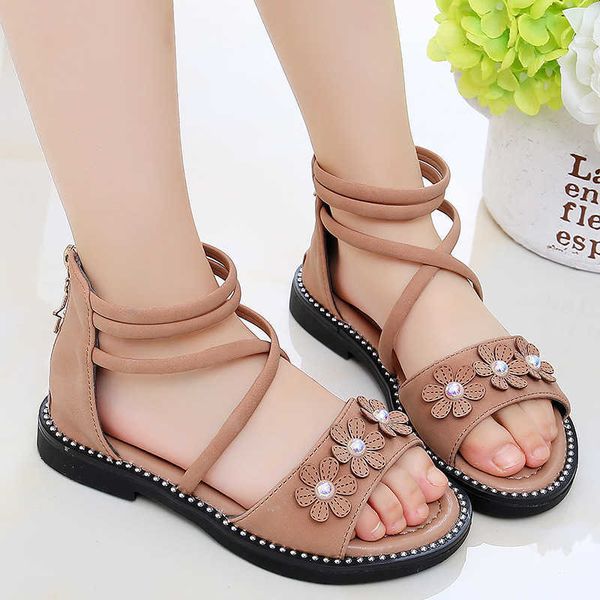 sandals children's beach sandal new children's roman shoes 2023 summer kids beach leather sandals girls flowers princess shoes d17, Black;red
sandals children's beach sandal new children's roman shoes 2023 summer kids beach leather sandals girls flowers princess shoes d17, Black;red