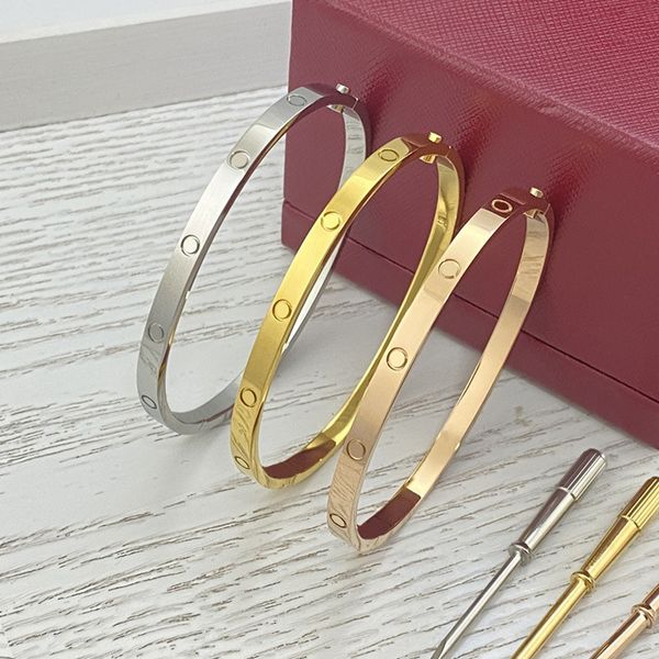 width: 4mm bangles for women love bracelets silver rose gold women men screwdriver bracelet couple jewelry woman with bag 16-19cm, Black
width: 4mm bangles for women love bracelets silver rose gold women men screwdriver bracelet couple jewelry woman with bag 16-19cm, Black