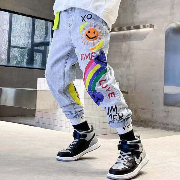 jeans brand kids cartoon trousers pant fashion girls children boys denim pants baby jean infant clothing 230224, Blue
jeans brand kids cartoon trousers pant fashion girls children boys denim pants baby jean infant clothing 230224, Blue