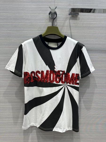 milan runway women's t-shirt 2023 spring summer o neck short sleeve fashion designer brand same style t-shirt 0225-7, White
milan runway women's t-shirt 2023 spring summer o neck short sleeve fashion designer brand same style t-shirt 0225-7, White