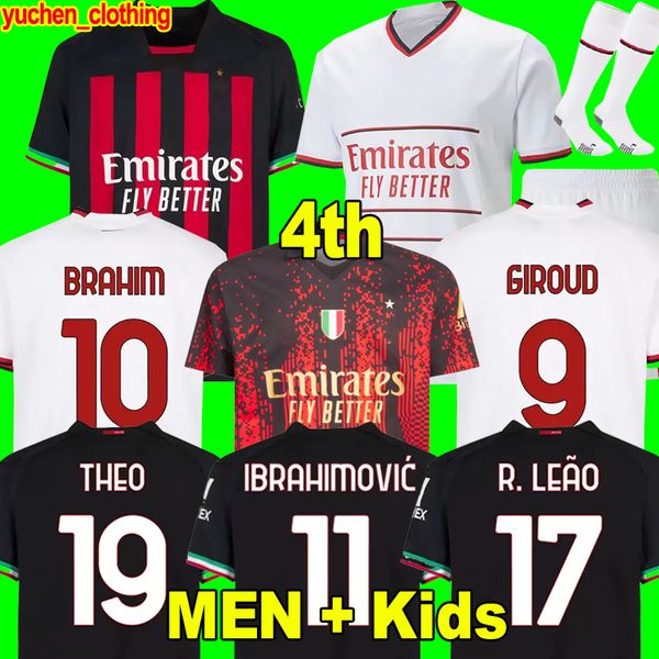 ibrahimovic 22 23 4th soccer jerseys giroud de ketelaere r. leao tonali theo milans special football shirt kit, Black;yellow
ibrahimovic 22 23 4th soccer jerseys giroud de ketelaere r. leao tonali theo milans special football shirt kit, Black;yellow