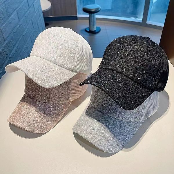 fashion design sunshade sequin visor hat outdoor breathable baseball cap everything with duck cap, Blue;gray
fashion design sunshade sequin visor hat outdoor breathable baseball cap everything with duck cap, Blue;gray