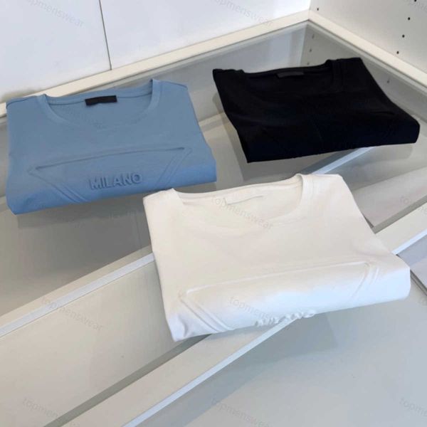 2023 fashion brand t shirt designer shirts summer new hoodie high-end cotton classic triangle logo casual t-shirt round neck short-sleeved, White;black
2023 fashion brand t shirt designer shirts summer new hoodie high-end cotton classic triangle logo casual t-shirt round neck short-sleeved, White;black