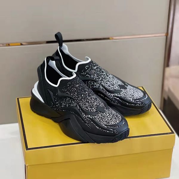 2023s sneakers shoes trainer flow mesh runner slip-on knit corrugated sole techniques rubber embellished lightweight sports38-46, Black
2023s sneakers shoes trainer flow mesh runner slip-on knit corrugated sole techniques rubber embellished lightweight sports38-46, Black