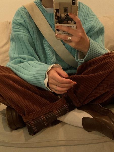 women's pants s striped wide leg pants vintage solid color autumn apricot corduroy plaid fashionable and versatile for women 230225, Black;white
women's pants s striped wide leg pants vintage solid color autumn apricot corduroy plaid fashionable and versatile for women 230225, Black;white