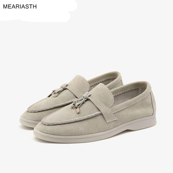 dress shoes smile kid suede loafer slipon flats shoes genuine leather ballets flats lazy for men autumn big size 230224, Black
dress shoes smile kid suede loafer slipon flats shoes genuine leather ballets flats lazy for men autumn big size 230224, Black