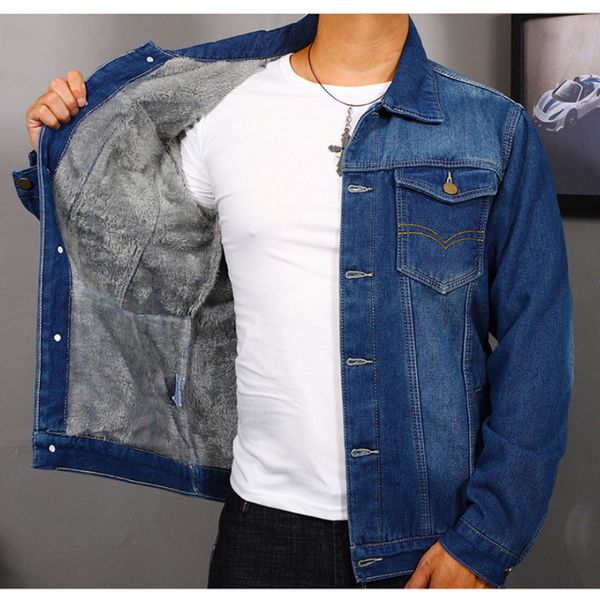 men's jackets spring autumn man coats plus size plush thicken cozy vintage handsome outdoor simple all-match fashion casual denim jacke, Black;brown
men's jackets spring autumn man coats plus size plush thicken cozy vintage handsome outdoor simple all-match fashion casual denim jacke, Black;brown