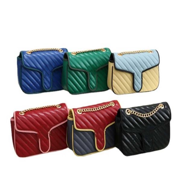 luxury handbag women's classic one shoulder messenger chain color matching small square baghigh
luxury handbag women's classic one shoulder messenger chain color matching small square baghigh