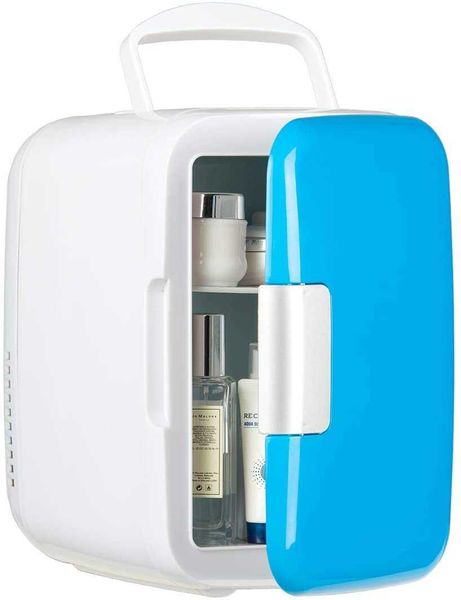 mini fridges 4 liter portable cooler and warmer car refrigerator for skincare milk foods bedroom and travel fridge (blue) r230225
mini fridges 4 liter portable cooler and warmer car refrigerator for skincare milk foods bedroom and travel fridge (blue) r230225