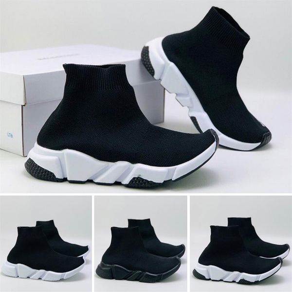 2018 kids sock shoes paris children's sneakers casual shoes for quality mens women outdoor sneakers size eur28-2610, Black
2018 kids sock shoes paris children's sneakers casual shoes for quality mens women outdoor sneakers size eur28-2610, Black