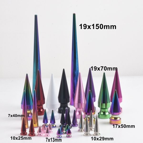 bag parts accessories ivoduff 10pcs rainbow color bullet shape screw stud brass rivets for leather belt 230224, Black
bag parts accessories ivoduff 10pcs rainbow color bullet shape screw stud brass rivets for leather belt 230224, Black