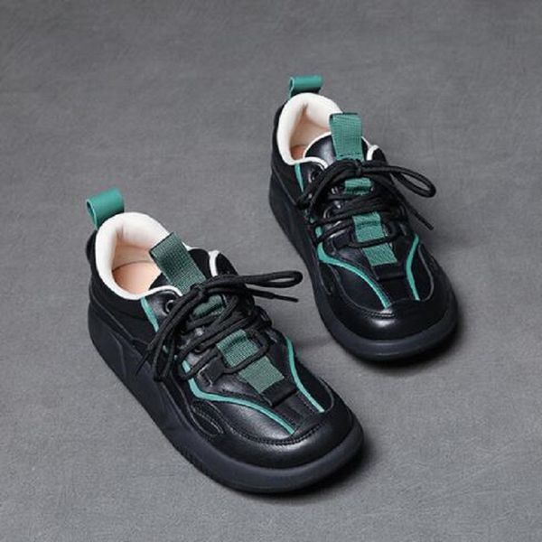 women chunky sneakers platform casual sports shoes comfortable round toe vulcanized ladies footwear d2a23, Black
women chunky sneakers platform casual sports shoes comfortable round toe vulcanized ladies footwear d2a23, Black