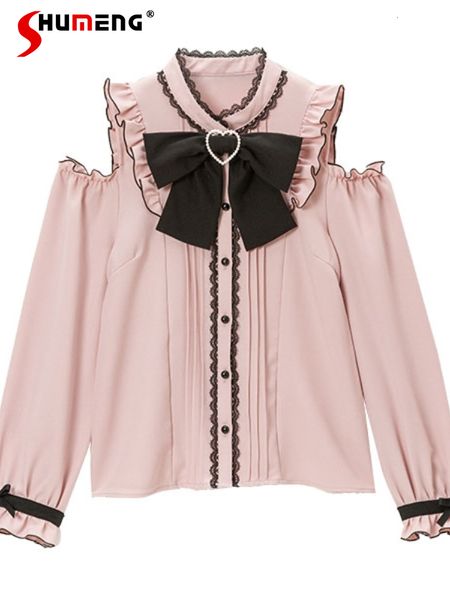 women's blouses shirts elegant women's blouses shirt japanese lolita clothing off-the-shoulder long dleeve love heart blouses blus, White
women's blouses shirts elegant women's blouses shirt japanese lolita clothing off-the-shoulder long dleeve love heart blouses blus, White
