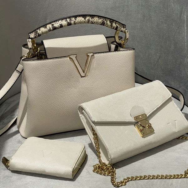 designer three-piece bag totes backpack luxury brand zipper wallets women handbags tote real leather bags lady plaid purses duffle luggage b
designer three-piece bag totes backpack luxury brand zipper wallets women handbags tote real leather bags lady plaid purses duffle luggage b