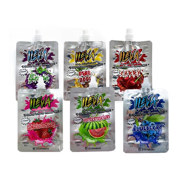 600mg nozzle bag with bottle cap ileva blueberry watermelon cherry suction nozzle mylar bags infused beverage liquid pack
600mg nozzle bag with bottle cap ileva blueberry watermelon cherry suction nozzle mylar bags infused beverage liquid pack